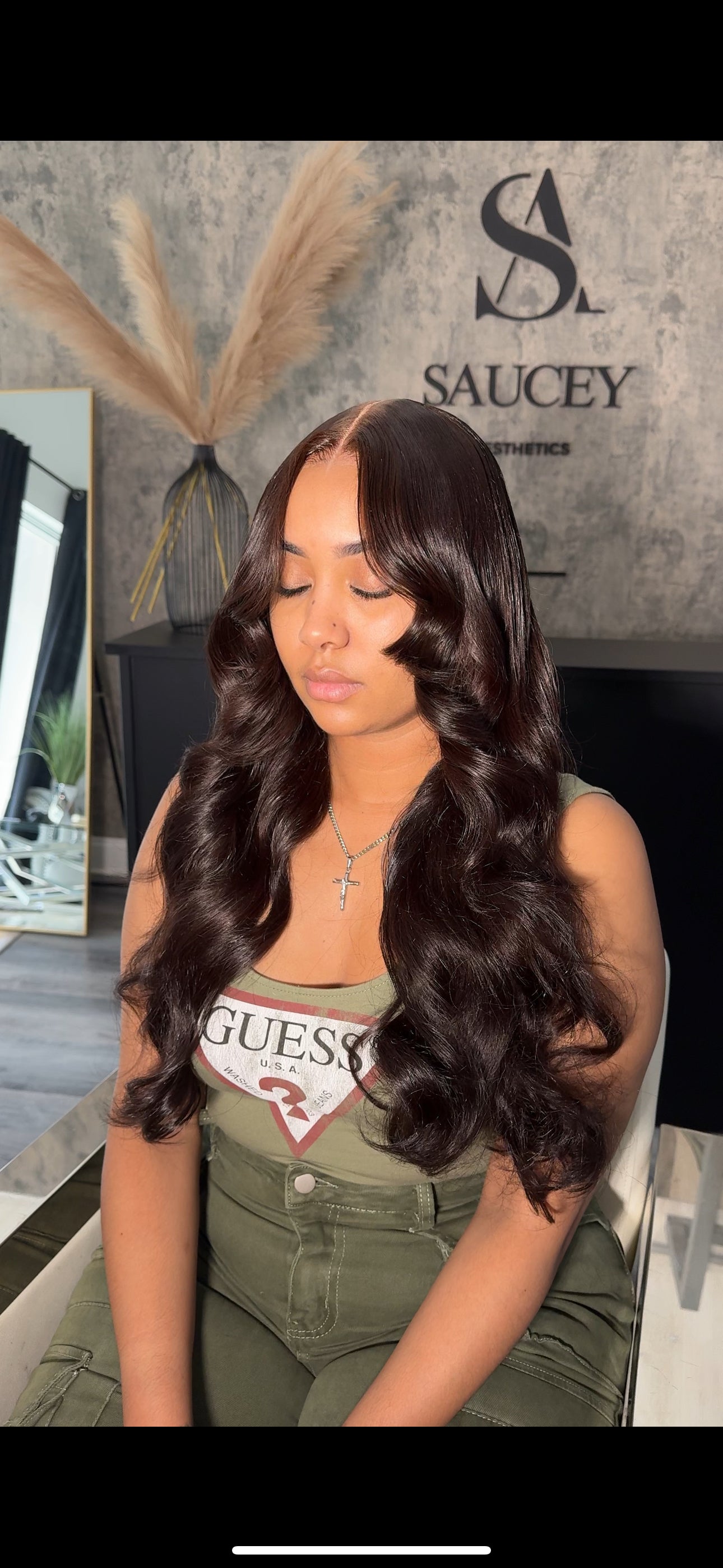 613 (Blonde) Straight HD 5x5 Closure Wig