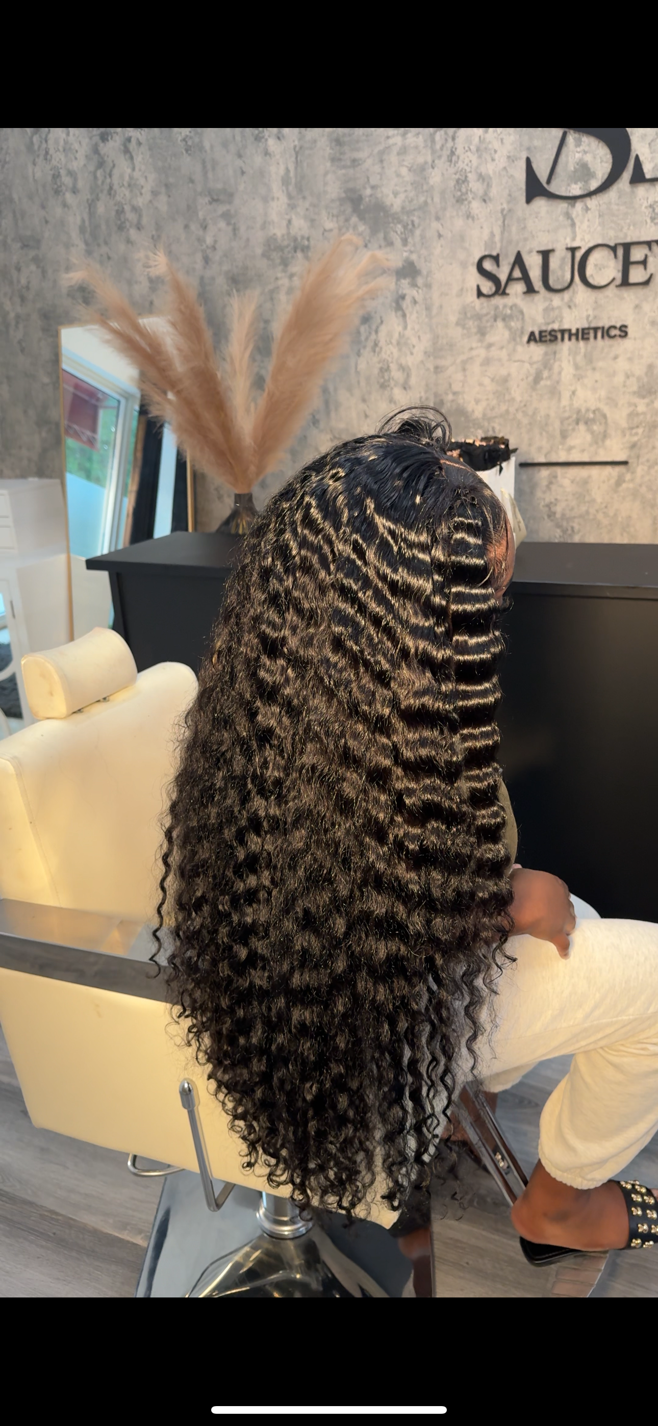 Burmese curly HD Lace Front Wig