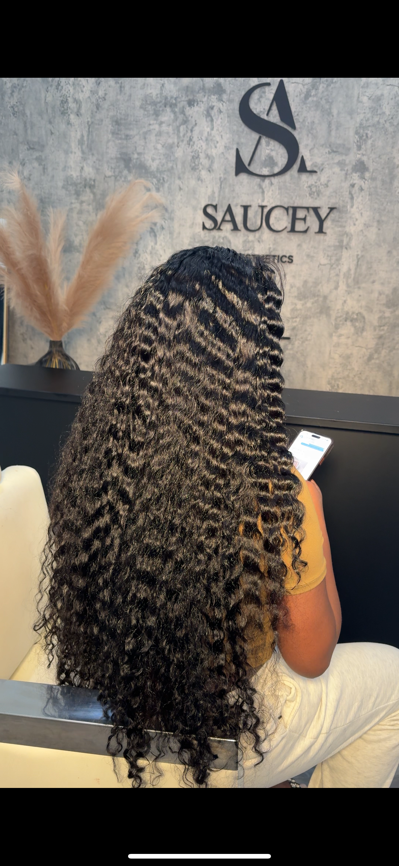 Burmese curly HD Lace Front Wig