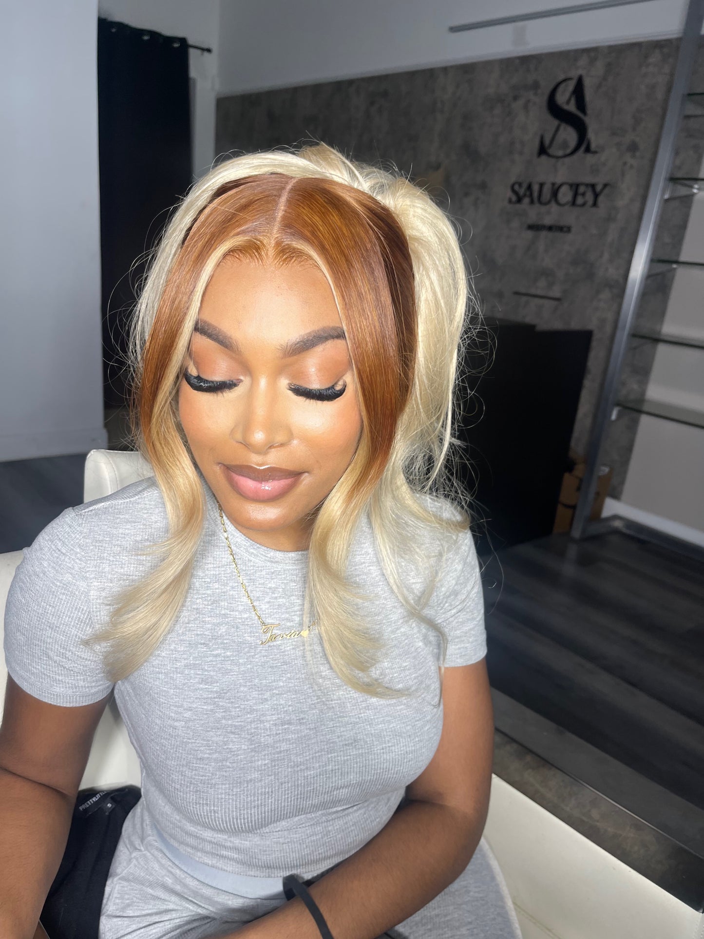 Blonde HD Wigs (613)